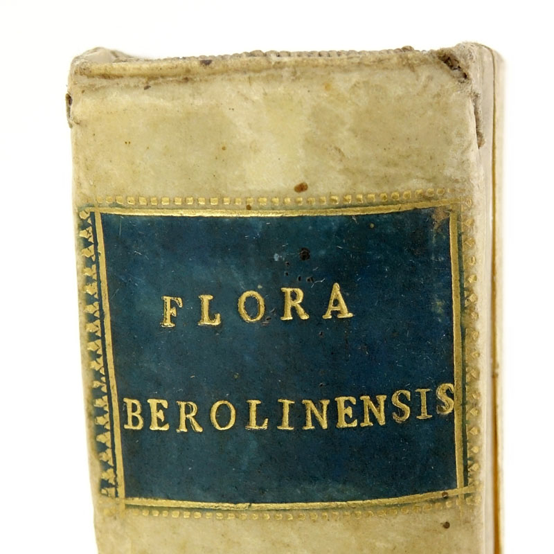 18th Century Book - "Flora Berolinensis Promodus" - Karl Willdenow