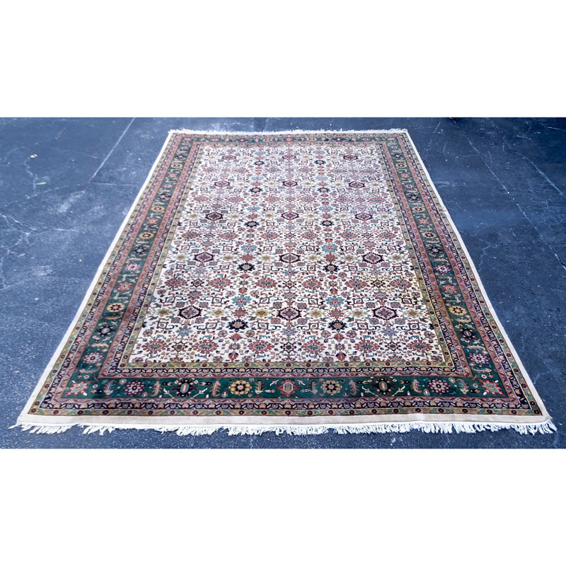 Palace Size Semi Antique Turkish Wool Rug.