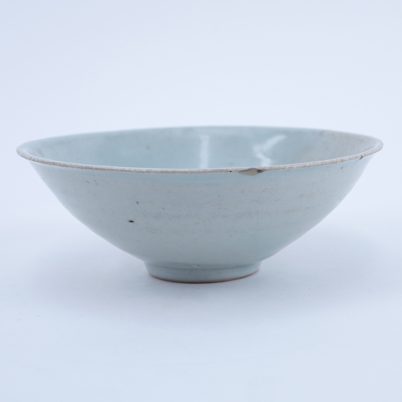 Chinese Song Dynasty (1127–1279) Oingbai Ware Bowl.