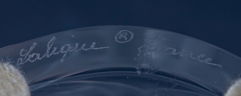 Collection of Four (4) Lalique Crystal Tableware
