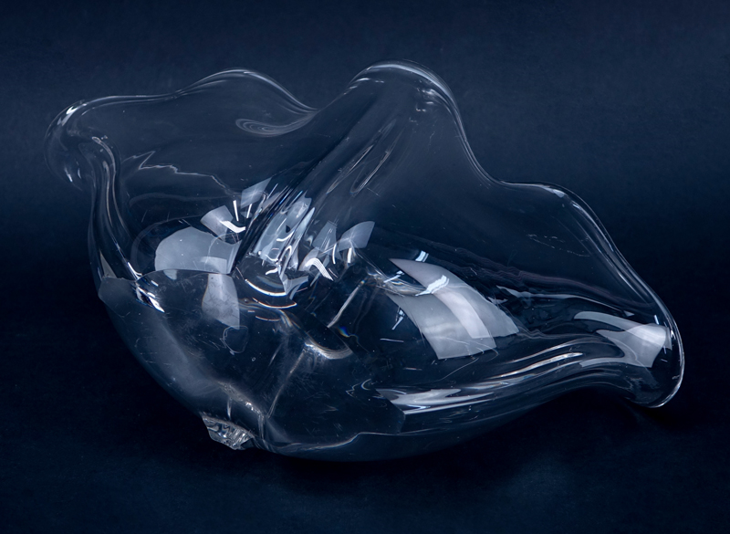 Carder/Steuben "Grotesque" Crystal Bowl