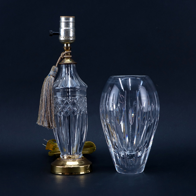 Grouping of Two (2) Waterford Crystal Tableware