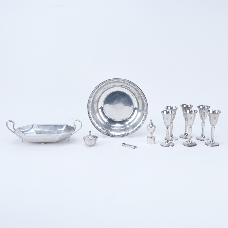 Eleven (11) Piece Sterling Silver Tableware