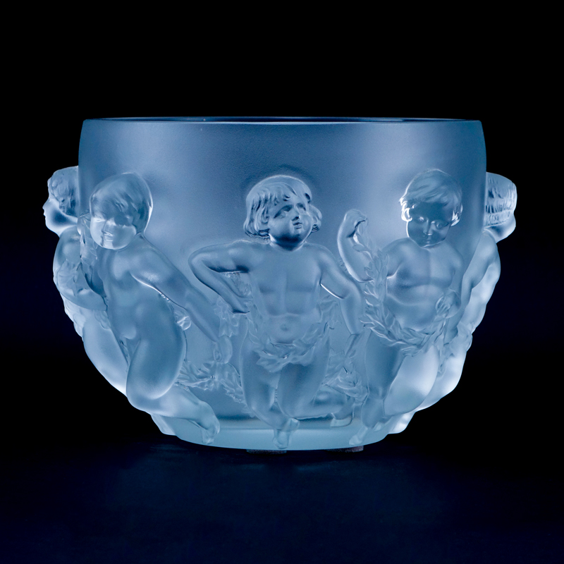 Lalique Crystal Luxembourg Bowl