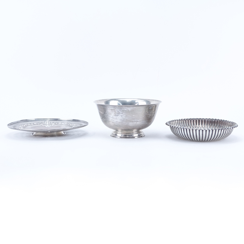 Three (3) Sterling Silver Tablewares