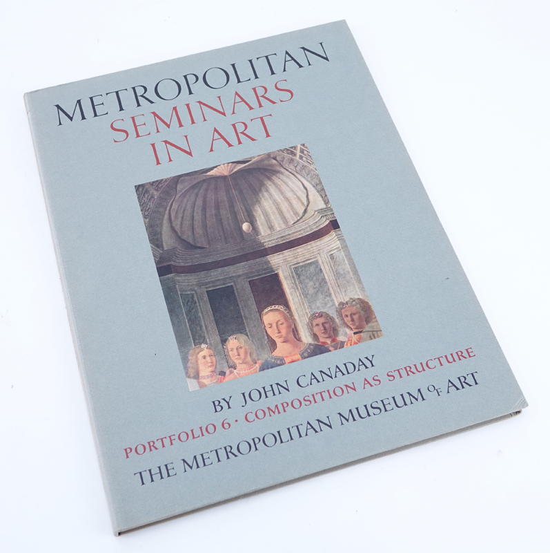 John Canaday (1907-1985) Metropolitan Museum of Arts: Metropolitan Seminars in Art Hardcover Books