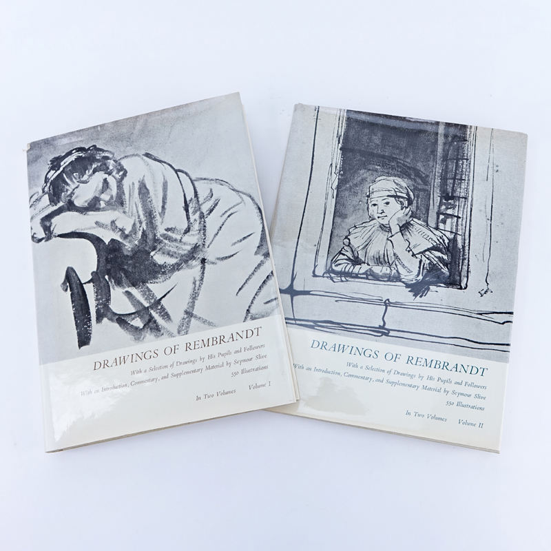 Drawings of Rembrandt, Hardcover books by Seymour Slive: Volume 1-2