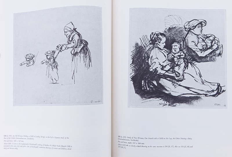 Drawings of Rembrandt, Hardcover books by Seymour Slive: Volume 1-2