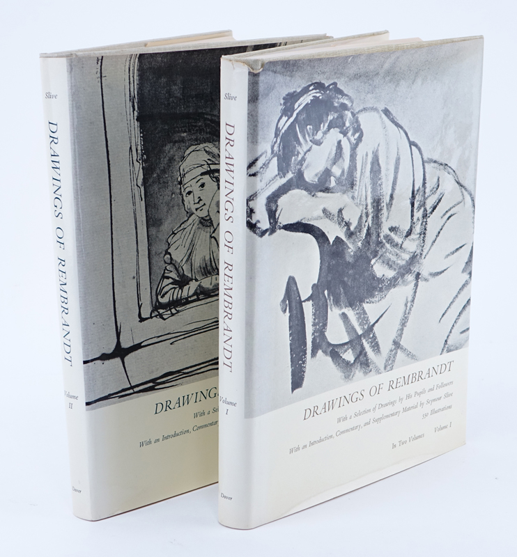 Drawings of Rembrandt, Hardcover books by Seymour Slive: Volume 1-2