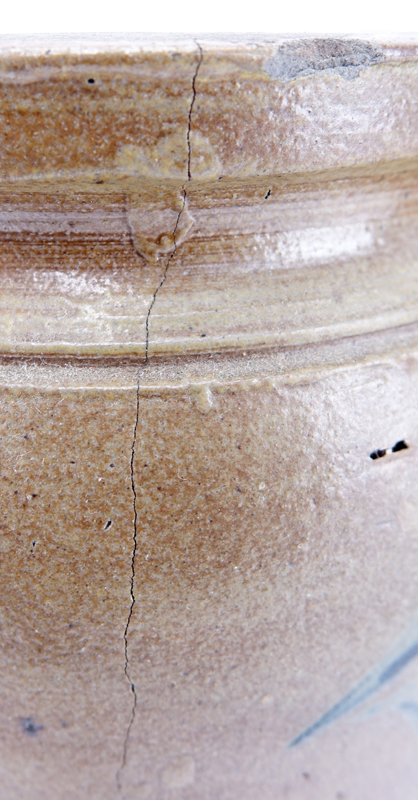 Collection of Four (4) Antique American Stoneware Crocks