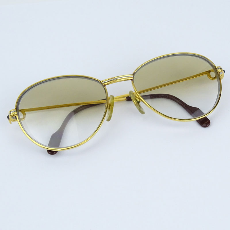 Vintage Cartier Made in France Glasses (Lunettes)