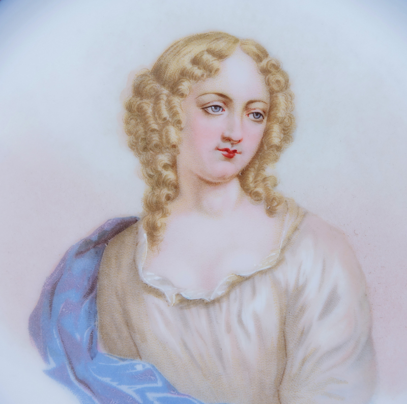 19/20th Century Sevres Portrait Plate