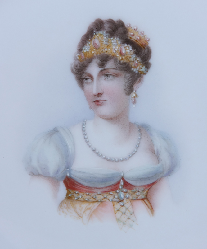 19/20th Century Sevres Portrait Plate