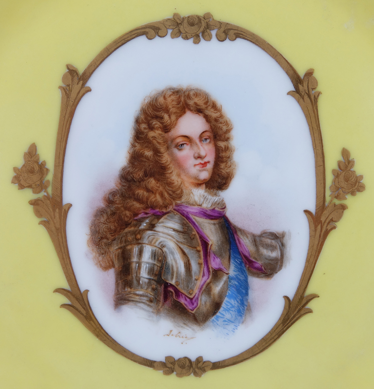 19/20th Century Sevres Portrait Plate