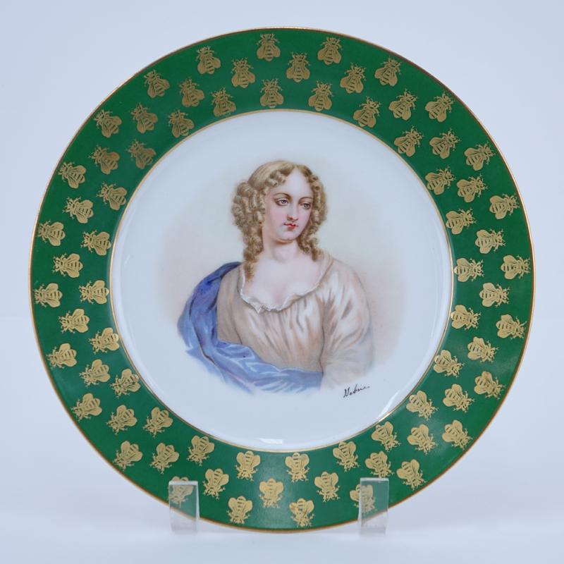 19/20th Century Sevres Portrait Plate