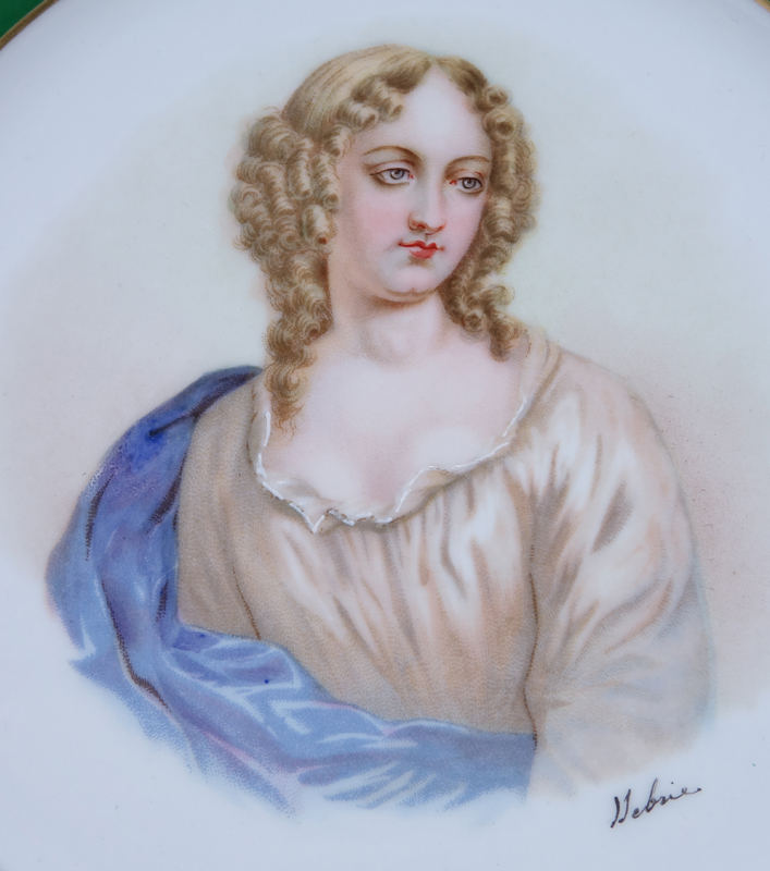 19/20th Century Sevres Portrait Plate