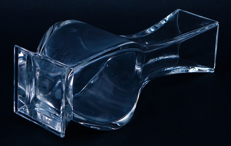 Baccarat Crystal "Lotus" Vase