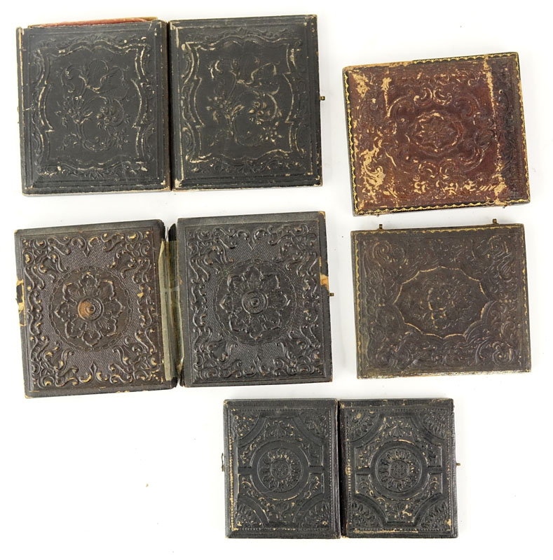 Lot of Four (4) 19th Century Cased Daguerreotypes