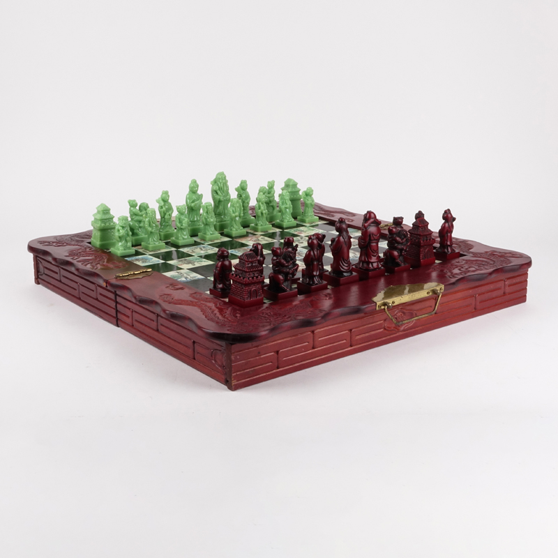 Vintage Chinese Chess Set