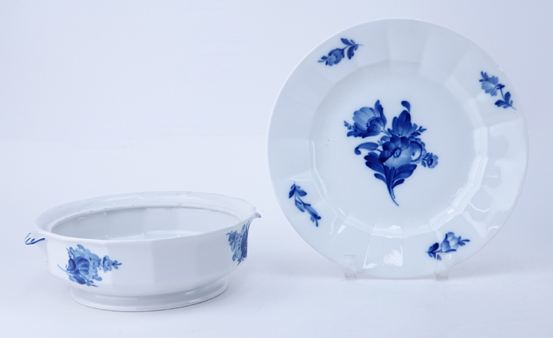 Sixty-Four (64) Pieces Royal Copenhagen Blue Flowers Dinnerware