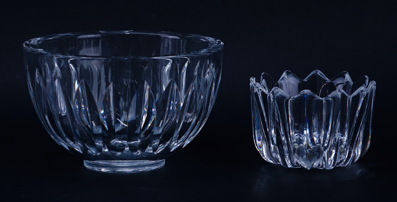 Collection of Six (6) Orrefors Crystal Tableware