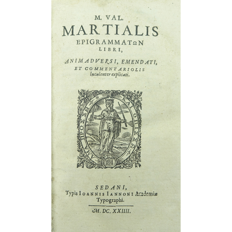 Rare Antiquarian Book in Latin