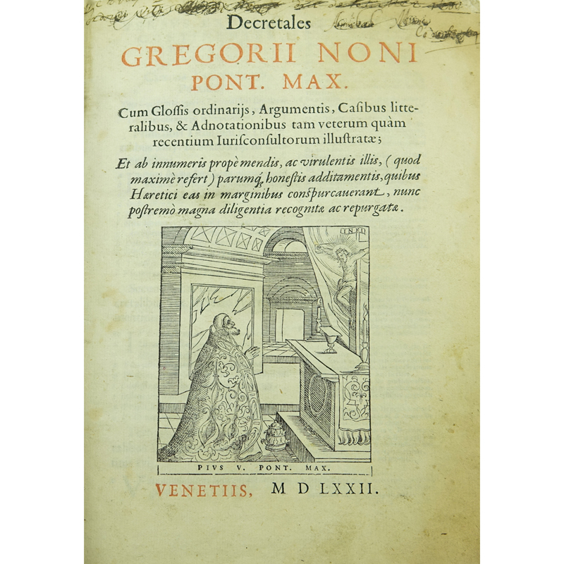 Rare Antiquarian Book in Latin