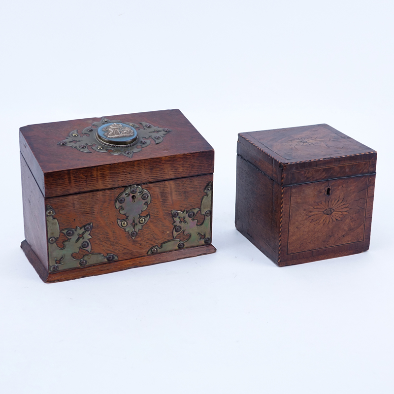 Two (2) Antique Boxes