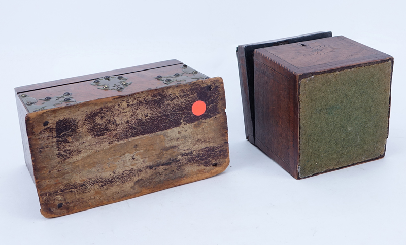 Two (2) Antique Boxes