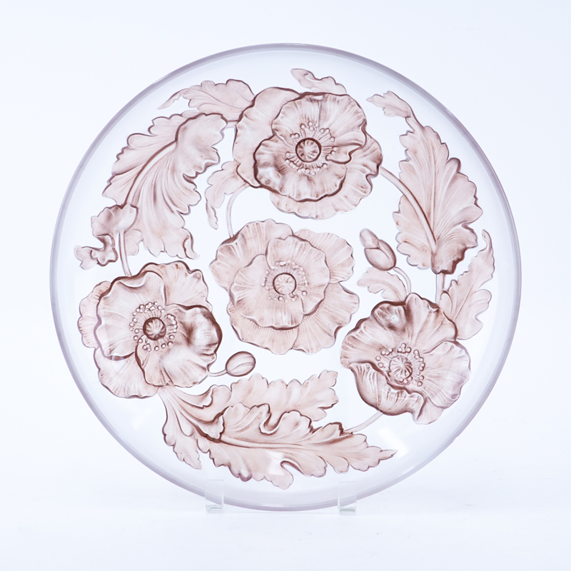 Large Vintage Art Glass Bowl