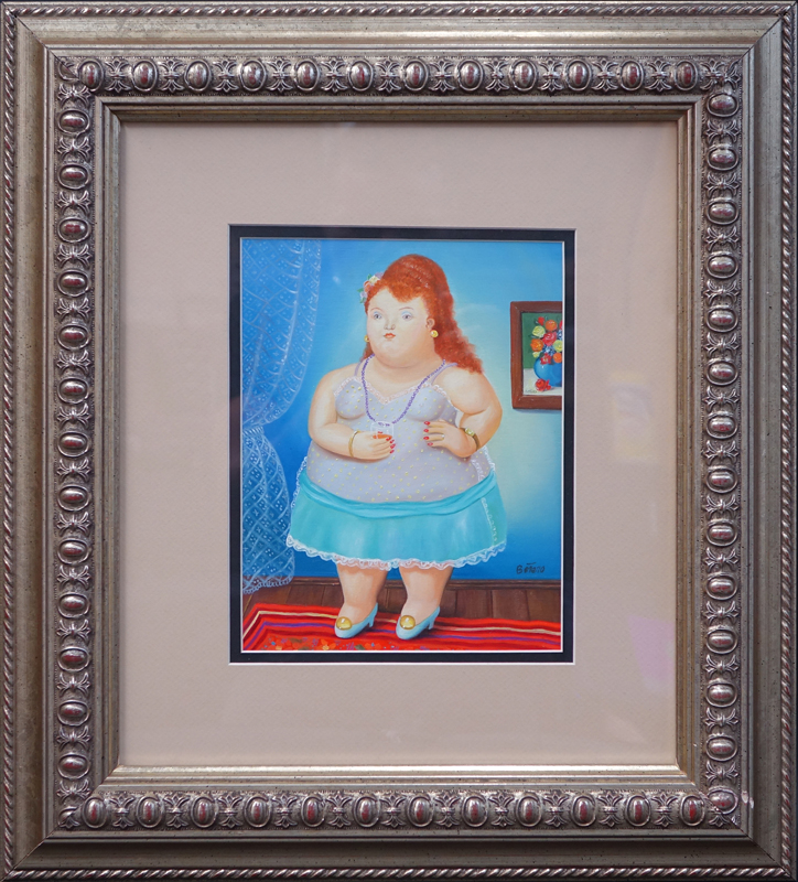 After: Fernando Botero, Colombian (b