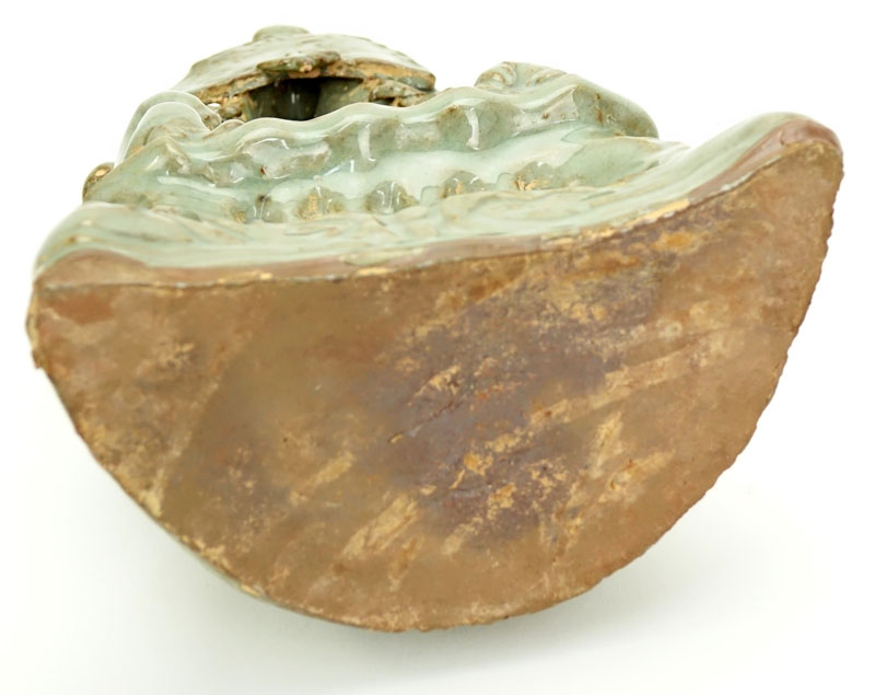 Southeast Asian Celadon Glazed Pottery Grotto Group