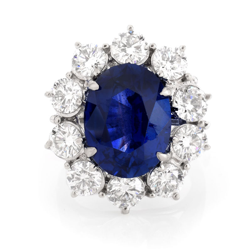 Approx. 7.21 Carat Oval Cut Sapphire