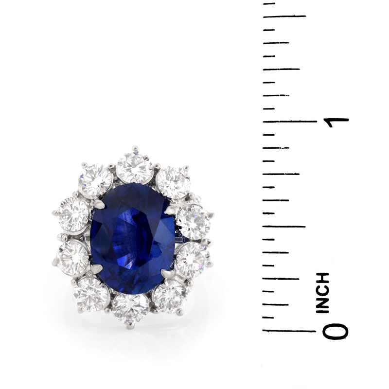 Approx. 7.21 Carat Oval Cut Sapphire