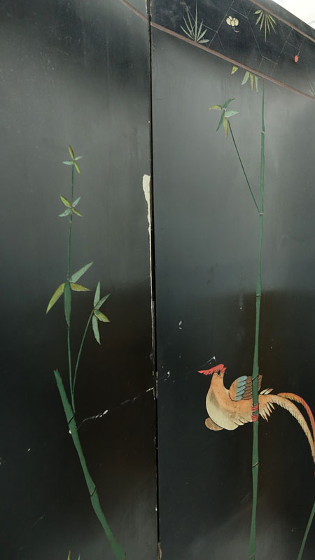 20th Century Six (6) Panel Chinese Screen.