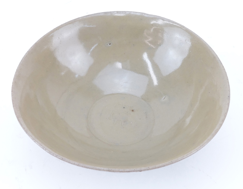 Chinese Song Dynasty or After Celadon Bowl.