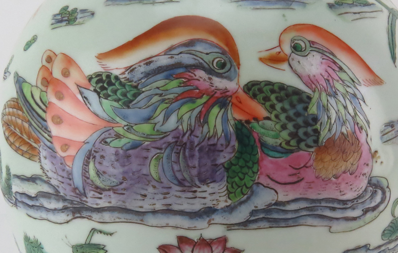 Later 20th Century Chinese Hand Painted Porcelain