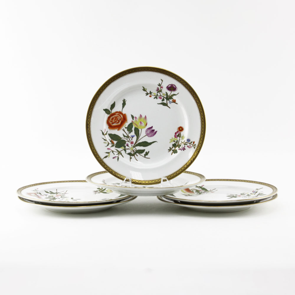 Set of Six (6) Royal Worcester Gillman Collamore