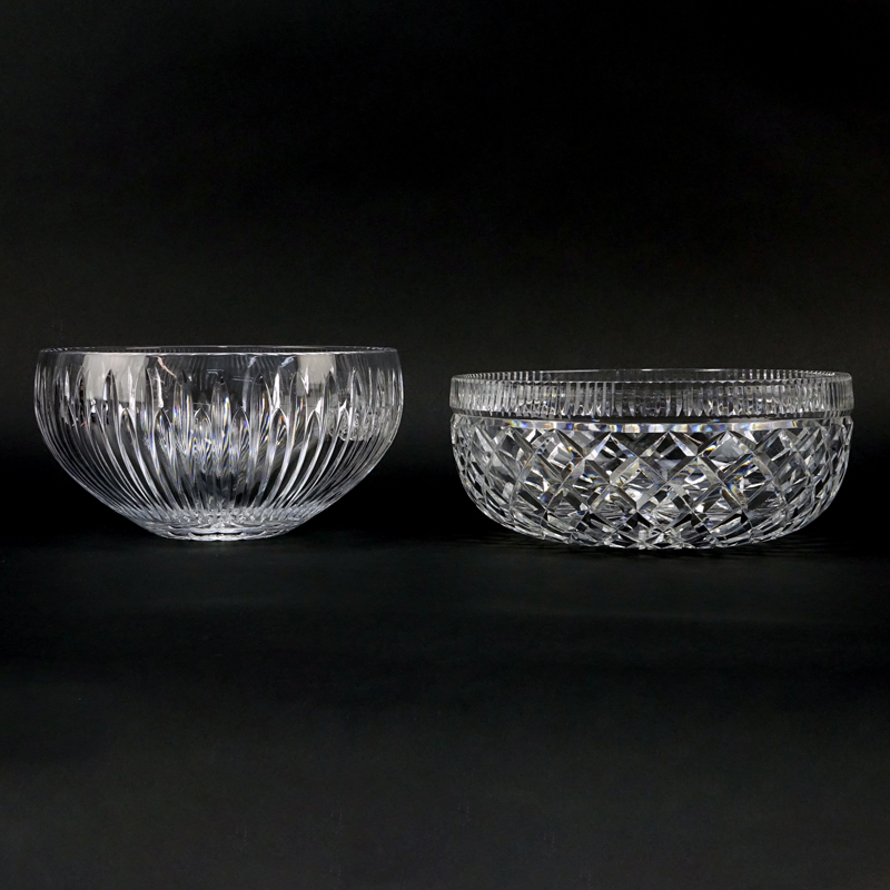 Two (2) Waterford Crystal Round Bowls.