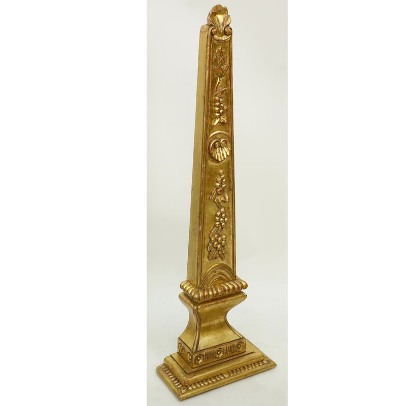 Large Neoclassical Style Giltwood Wall Bracket.