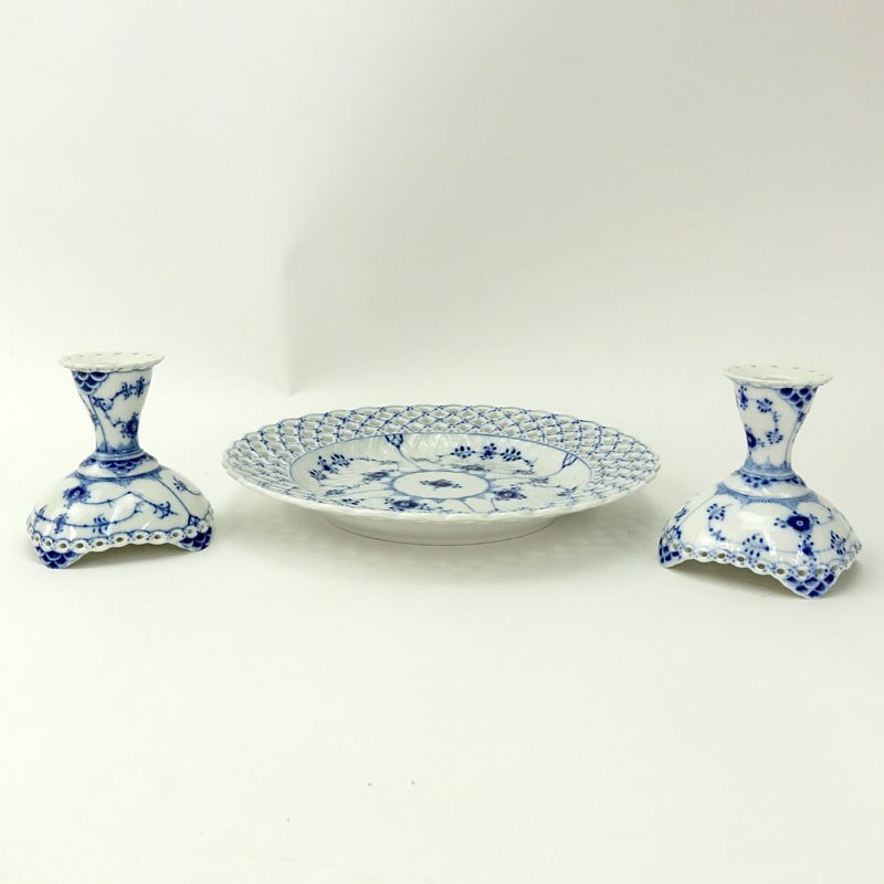 Three Piece Royal Copenhagen Table Top Items