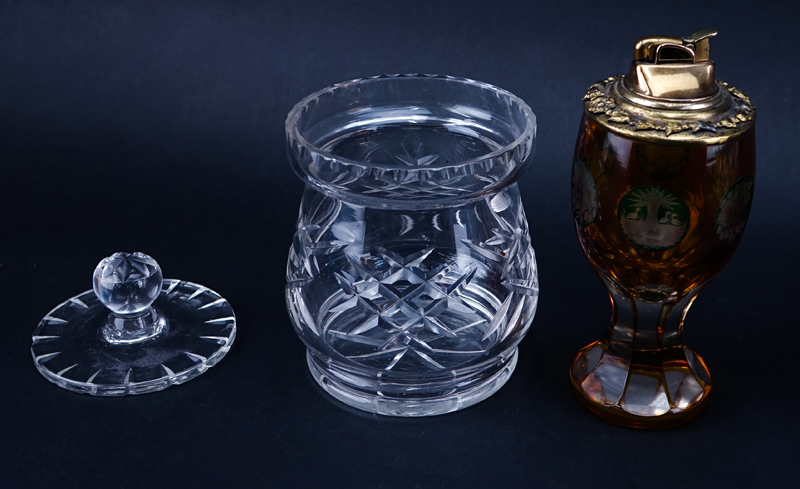 Collection of Four (4) Crystal and Glass Tableware