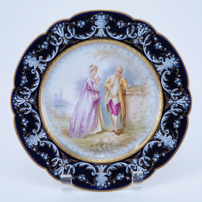 19/20th Century Sevres Portrait Plate