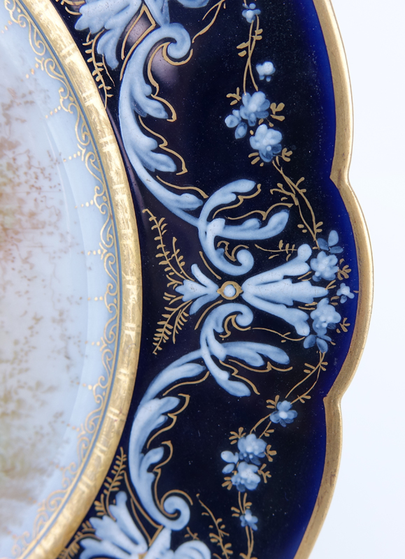 19/20th Century Sevres Portrait Plate