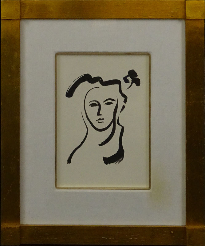 After: Henri Matisse, French (1869-1954) Lithograph "Patitcha". Unsigned.