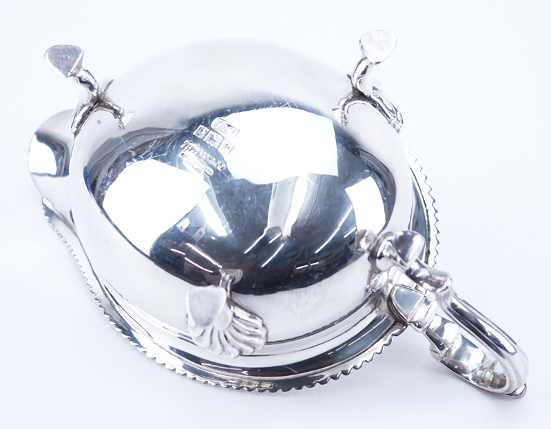 Tiffany & Co. Georgian Style English Sterling Silver Sauce Boat.