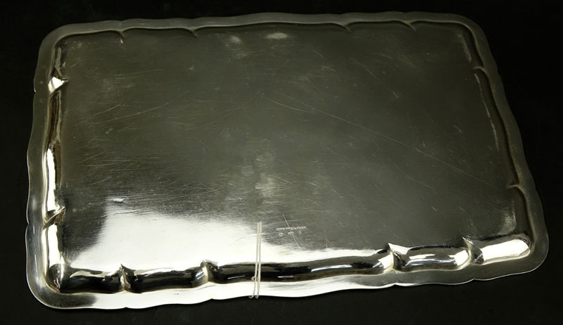 Gebruder Friedlander 800 Silver Tray. Signed. Good condition.