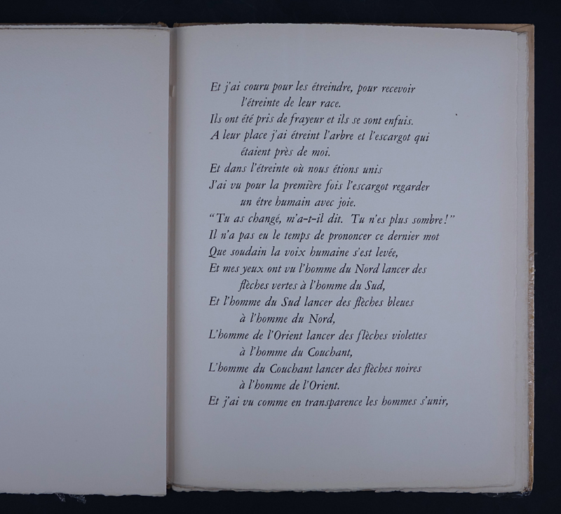 Jacques Villon, French (1875-1963) Book with three drypoints in black on ivory wove paper. 