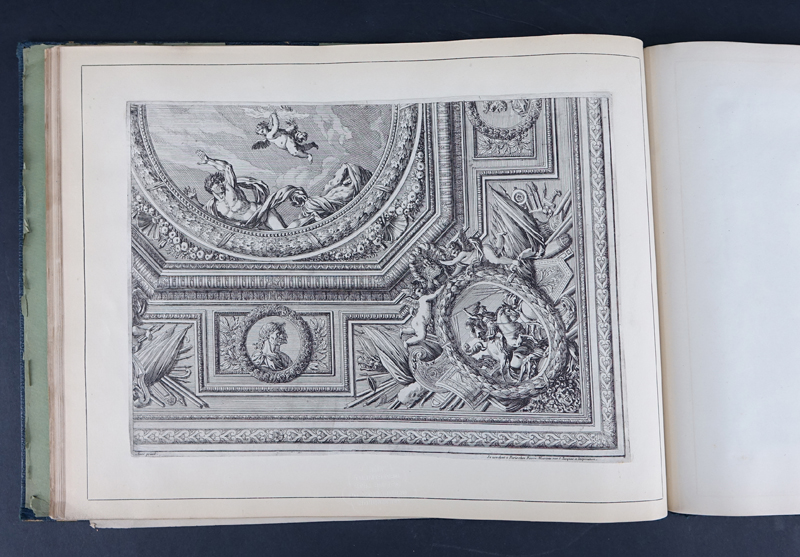 Jean Lepautre, French (1618–1682) A collection of forty (40) engravings by Le Blond of decorative designs.