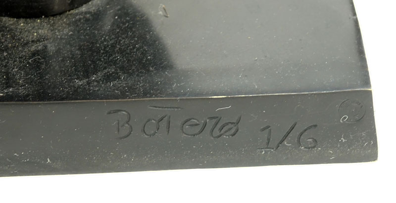 After: Fernando Botero, Colombian (b. 1932) Bronze sculpture "The Gladiator" Signed and numbered 1/6, with Foderia Italy seal.